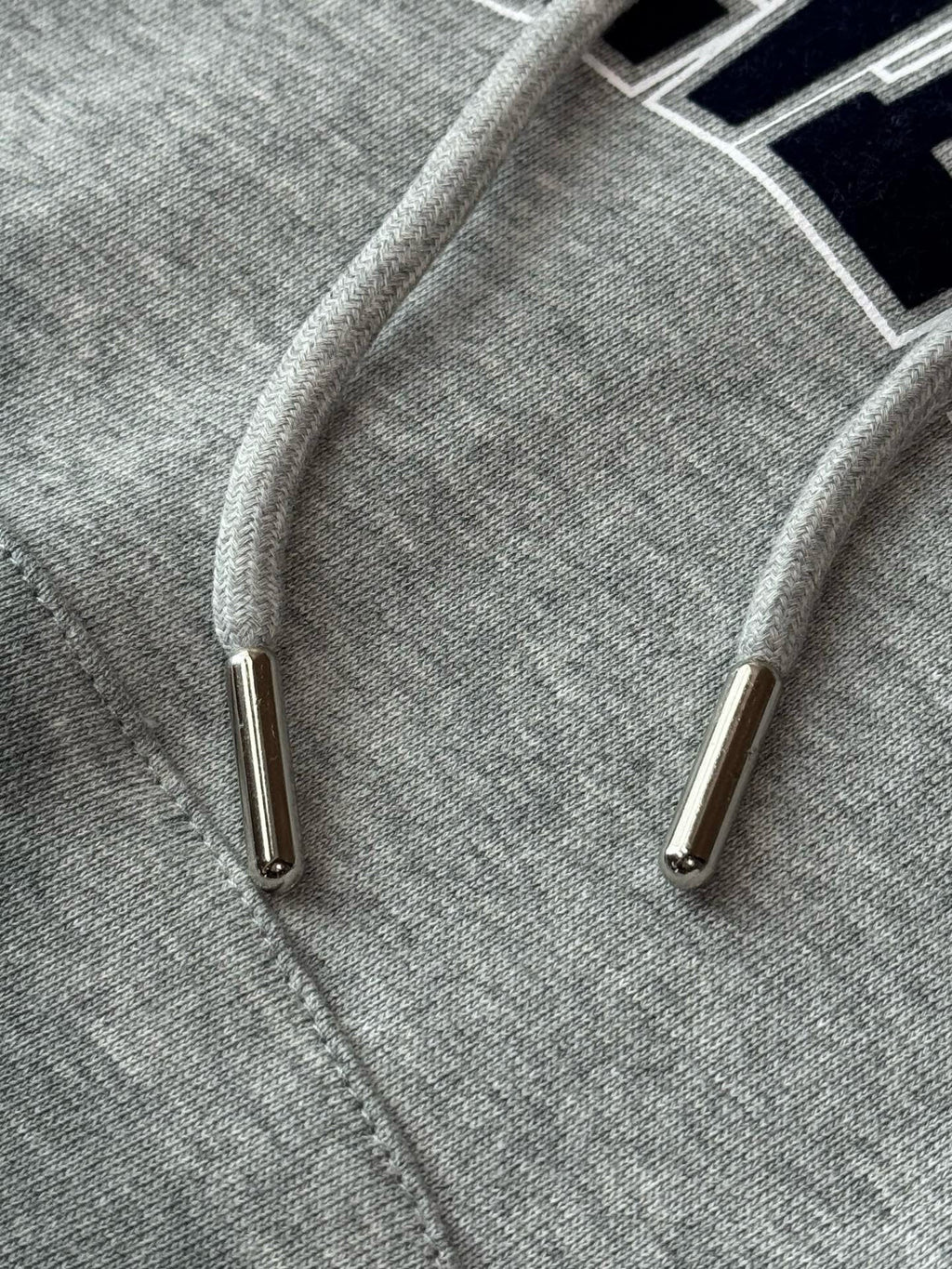 Gray Logo Hoodie