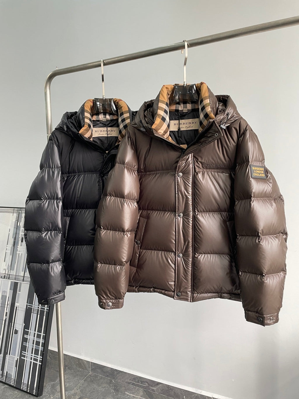 Chaqueta de plumón de ganso viral