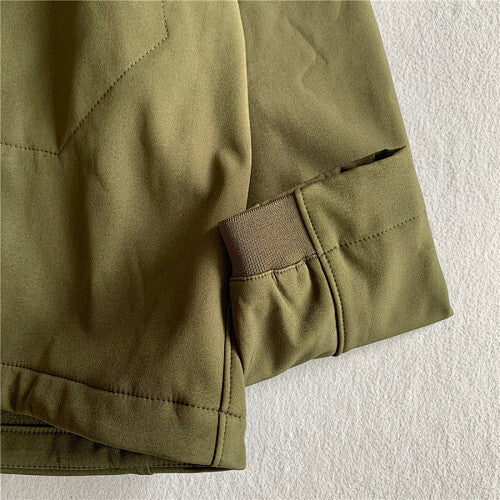 Hooded Jacket with Integrated Goggles