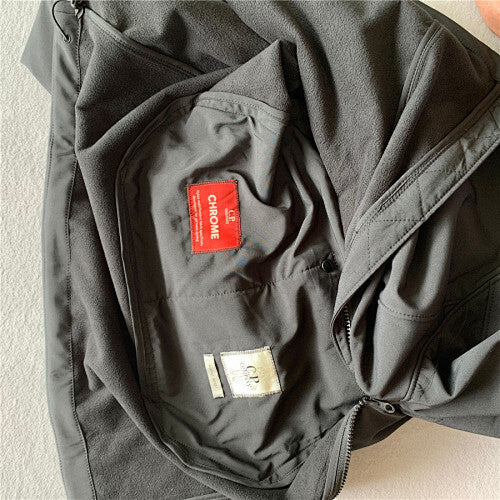 Hooded Jacket with Integrated Goggles