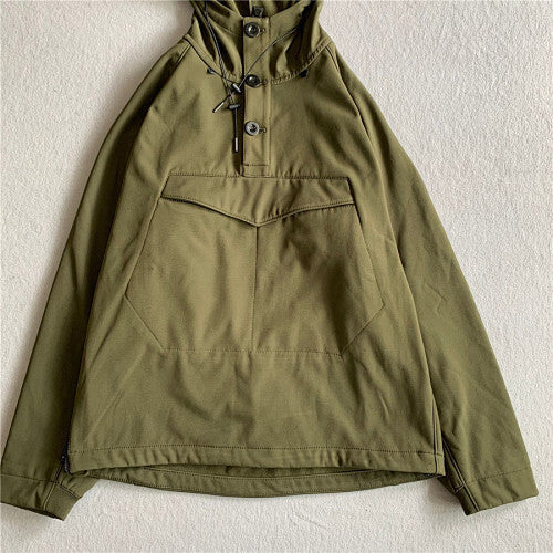 Hooded Jacket with Integrated Goggles