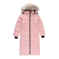 Parka larga de plumón