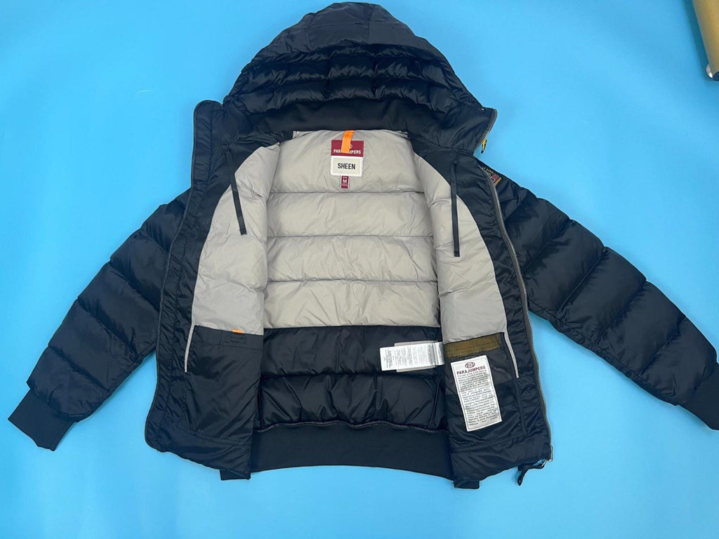 Chaqueta acolchada negra