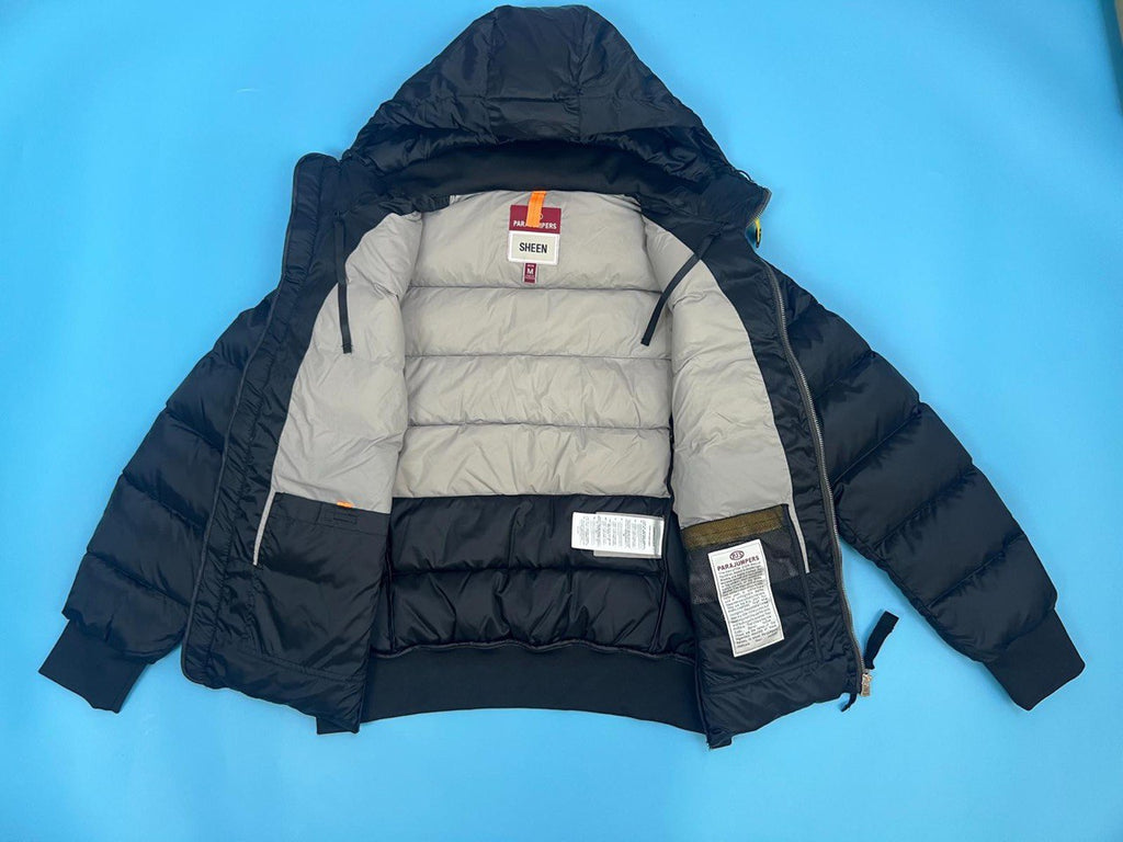Chaqueta acolchada negra