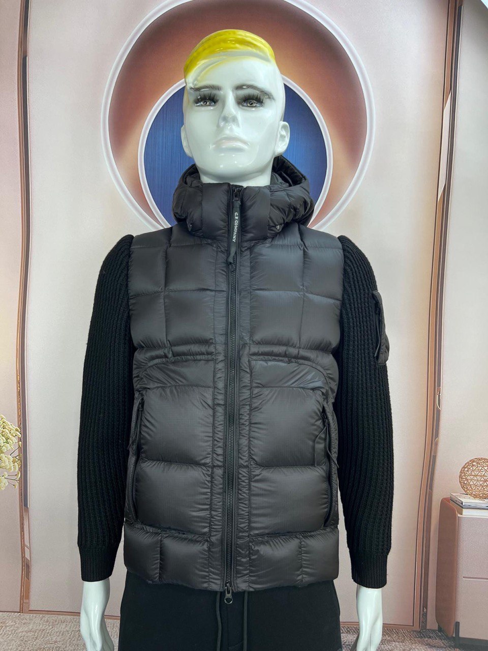 Chaqueta acolchada híbrida de plumón
