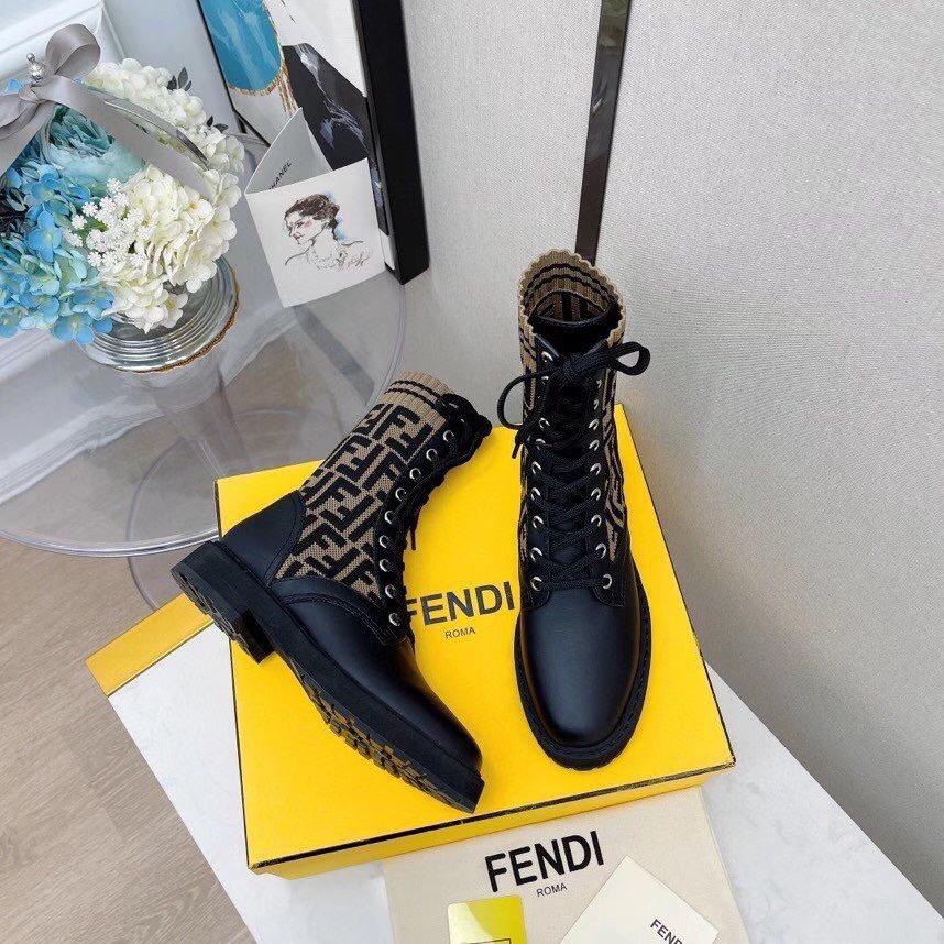 Botas de combate de punto premium