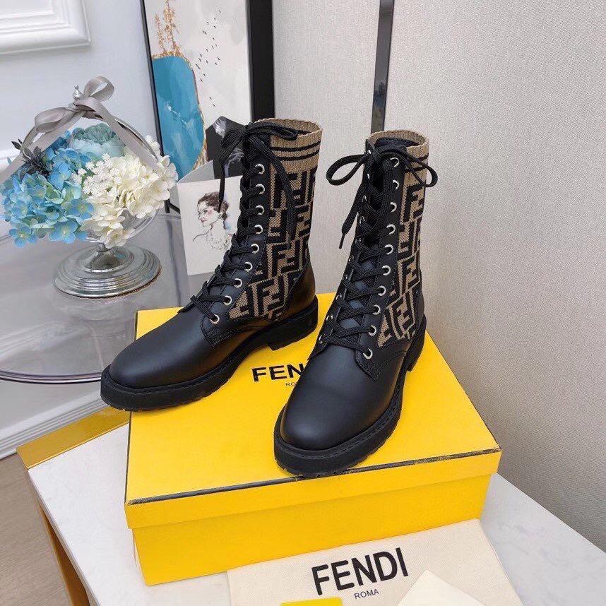 Botas de combate de punto premium