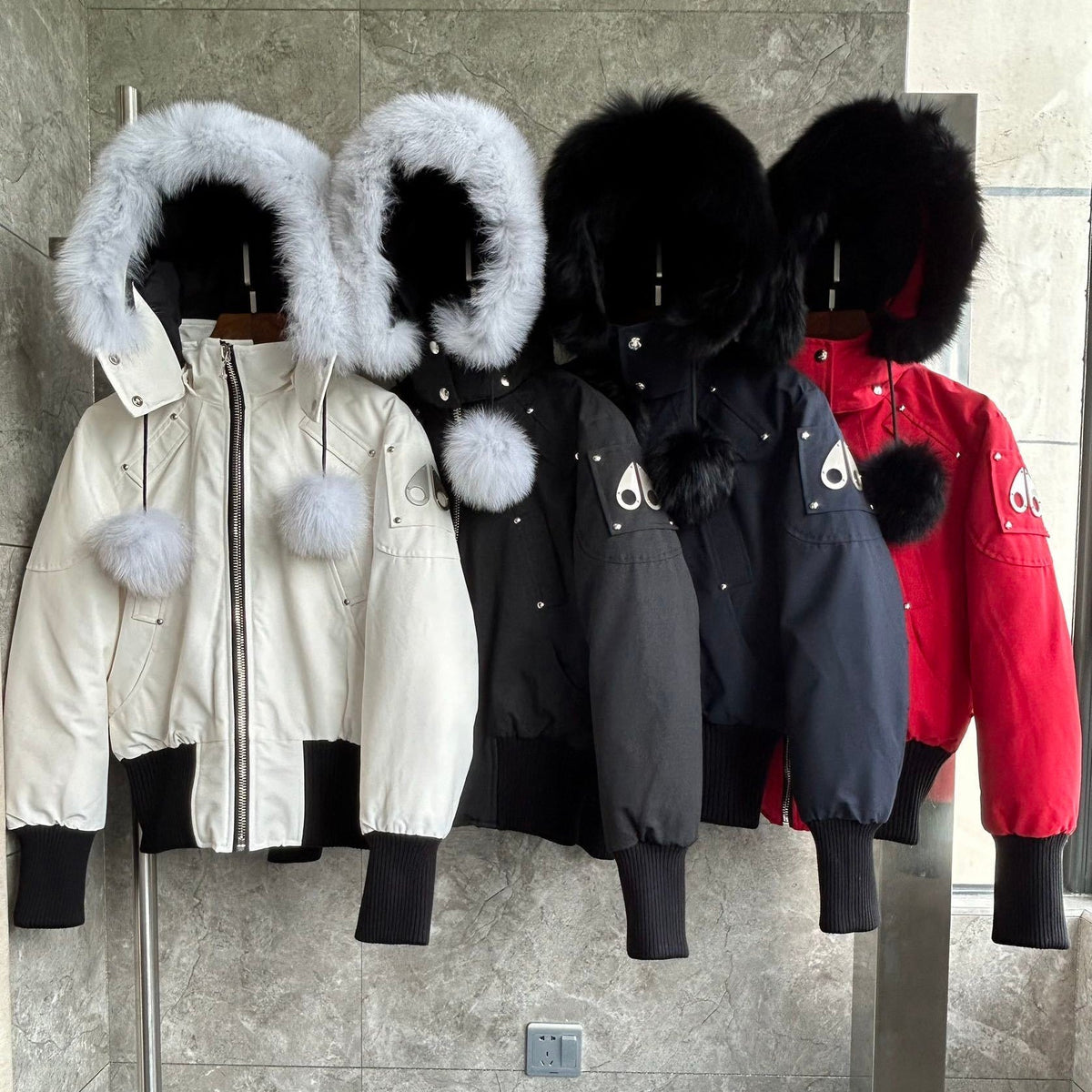 Chaqueta bomber de invierno