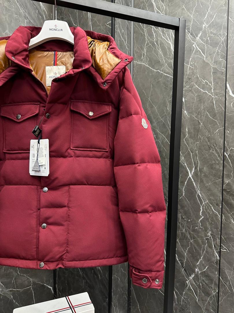 Puffer Jacket – Burgundy