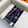 Navy Winter Scarf