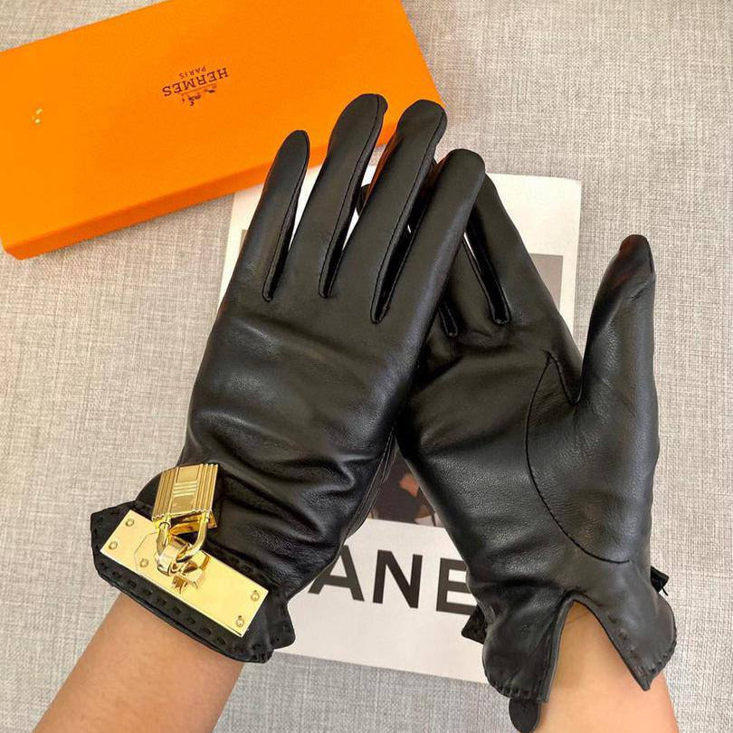 Guantes de piel de oveja de alta calidad