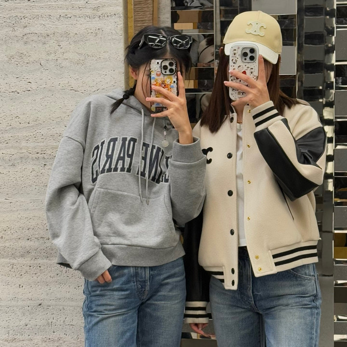 Gray Logo Hoodie