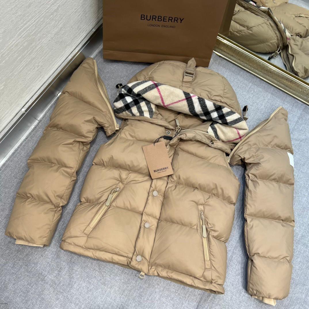 Chaqueta de plumón de ganso desmontable
