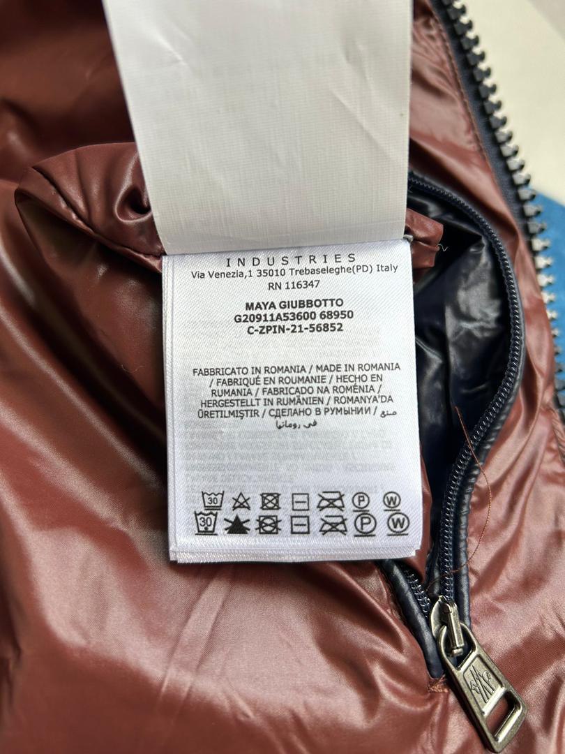 Chaqueta acolchada brillante
