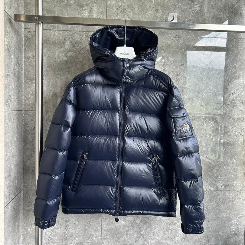 Chaqueta acolchada brillante