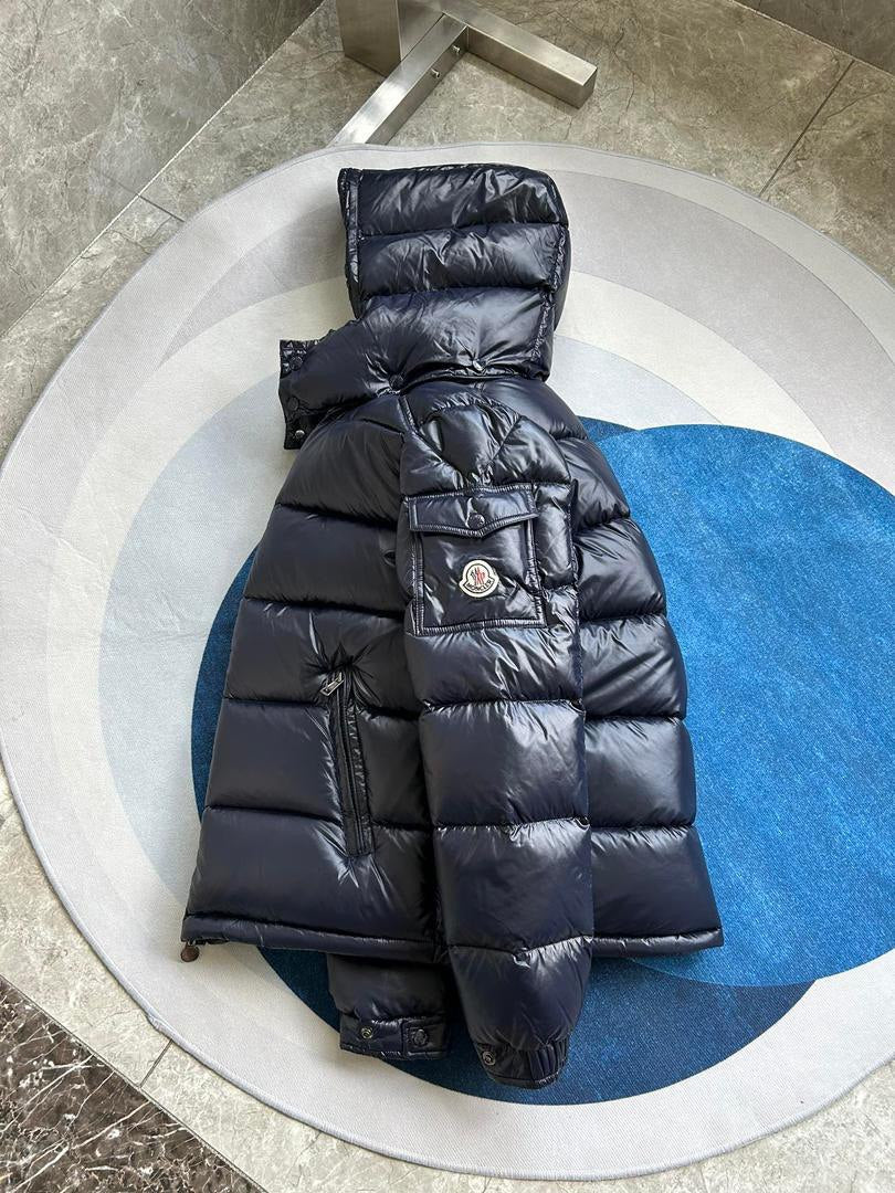 Chaqueta acolchada brillante