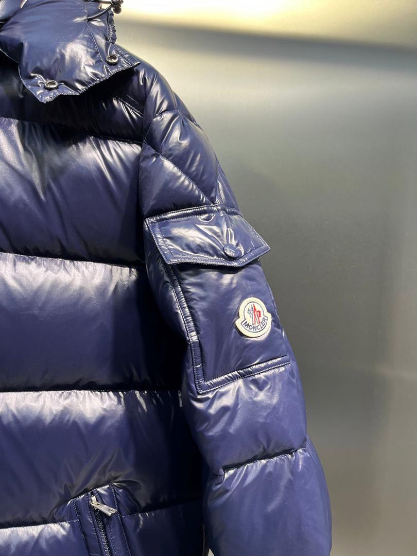 Chaqueta acolchada brillante