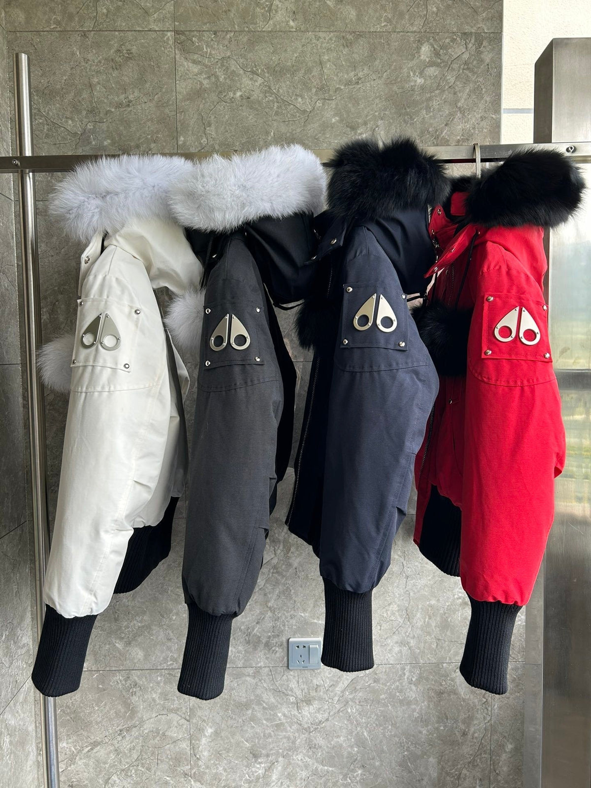 Chaqueta bomber de invierno