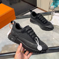 Zapatillas de cuero a rayas H
