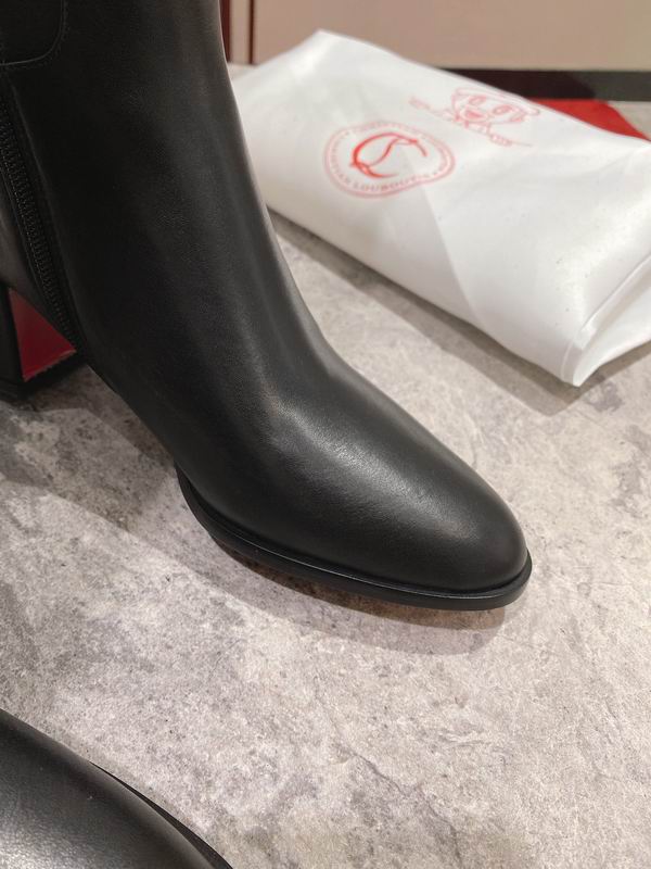 Botas altas de cuero