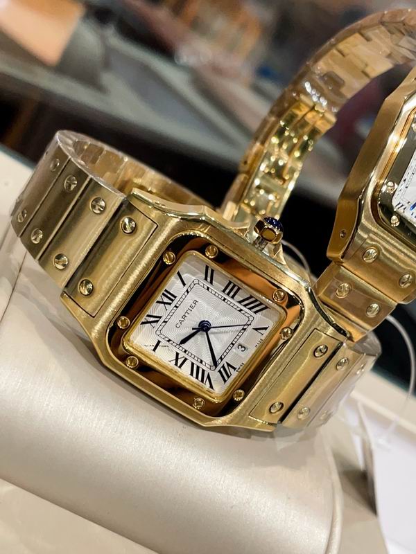 Square Case Steel Watch