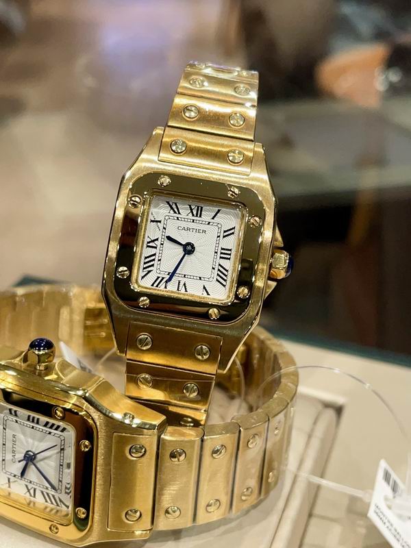 Square Case Steel Watch
