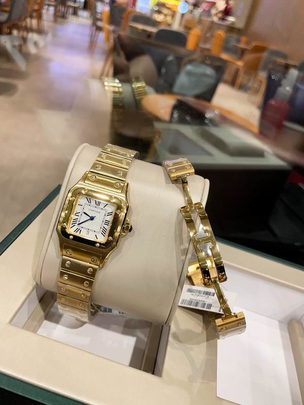 Square Case Steel Watch