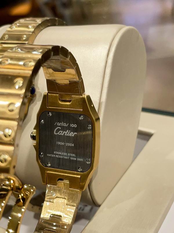 Square Case Steel Watch