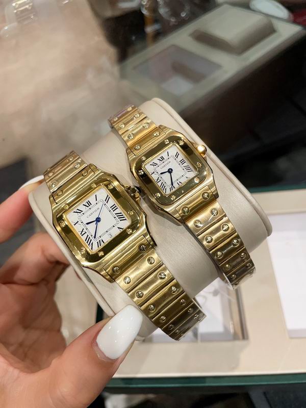 Square Case Steel Watch
