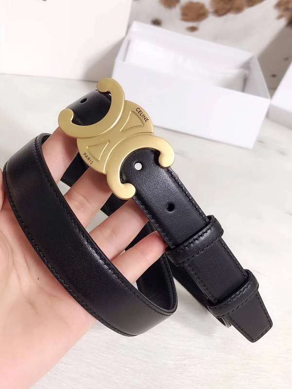 Slim Leather Belt
