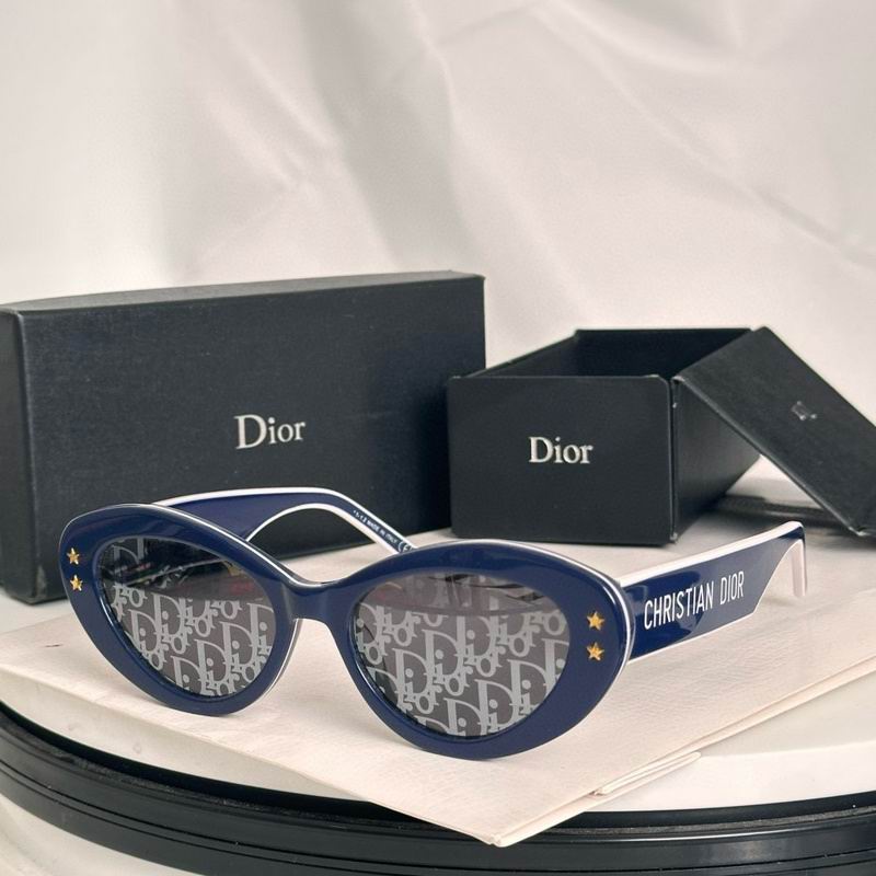 Oval Acetate Monogram Sunglasses
