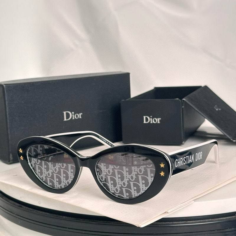 Oval Acetate Monogram Sunglasses