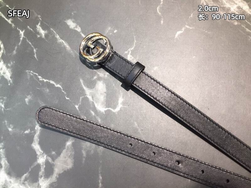 Adjustable Leather Belt with Metal Buckle