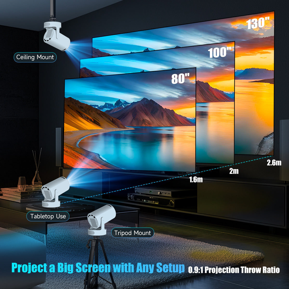 Portable Mini Projector