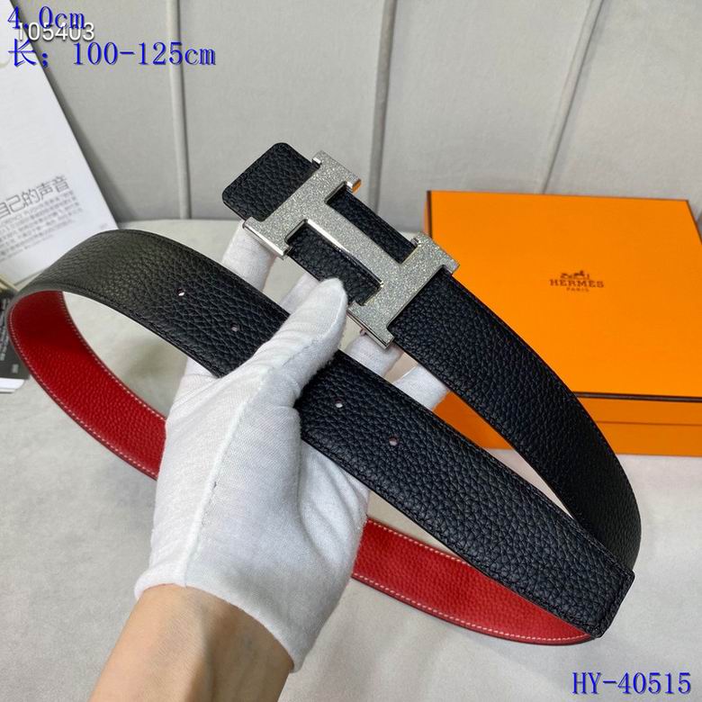 Iconic Reversible Leather Belt