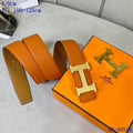Iconic Reversible Leather Belt