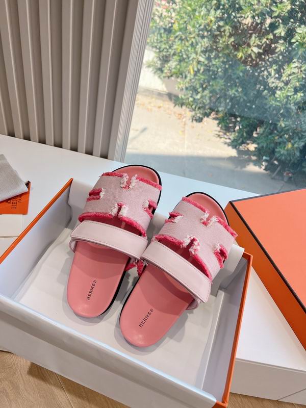 Leather Summer Slides - Avenor