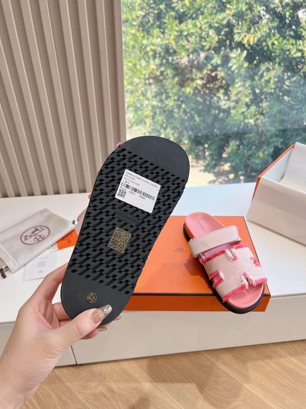 Leather Summer Slides - Avenor