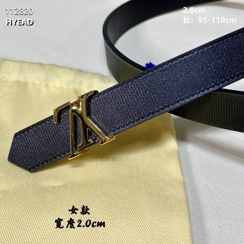 Belt with Metal Buckle Black