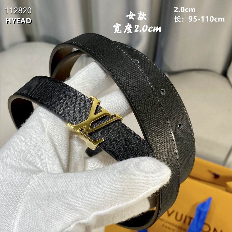 Belt with Metal Buckle Black
