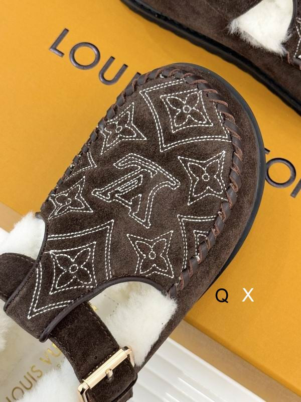 Cozy Shearling Clogs