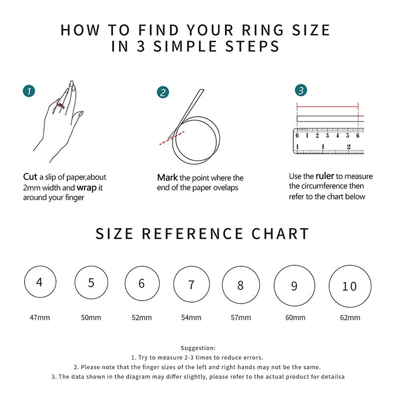 Triple Layer Interlocked Zircon Ring
