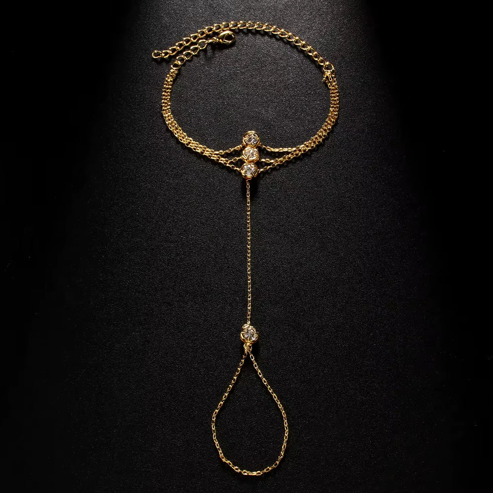 Lilia Hand Chain Bracelet