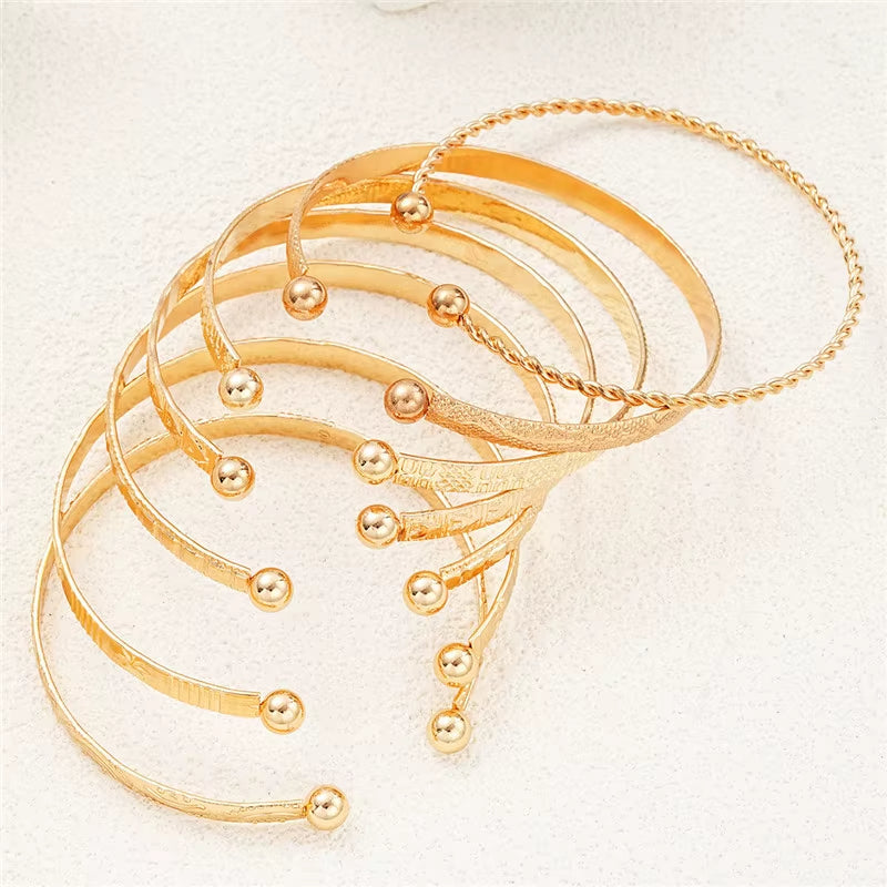 7-piece Bangle Bracelet Set
