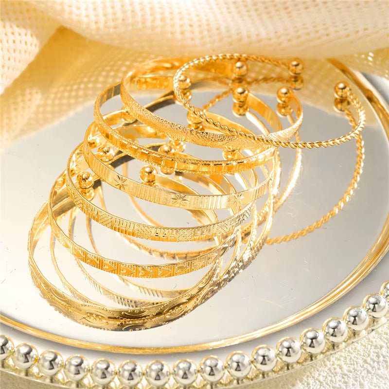 7-piece Bangle Bracelet Set