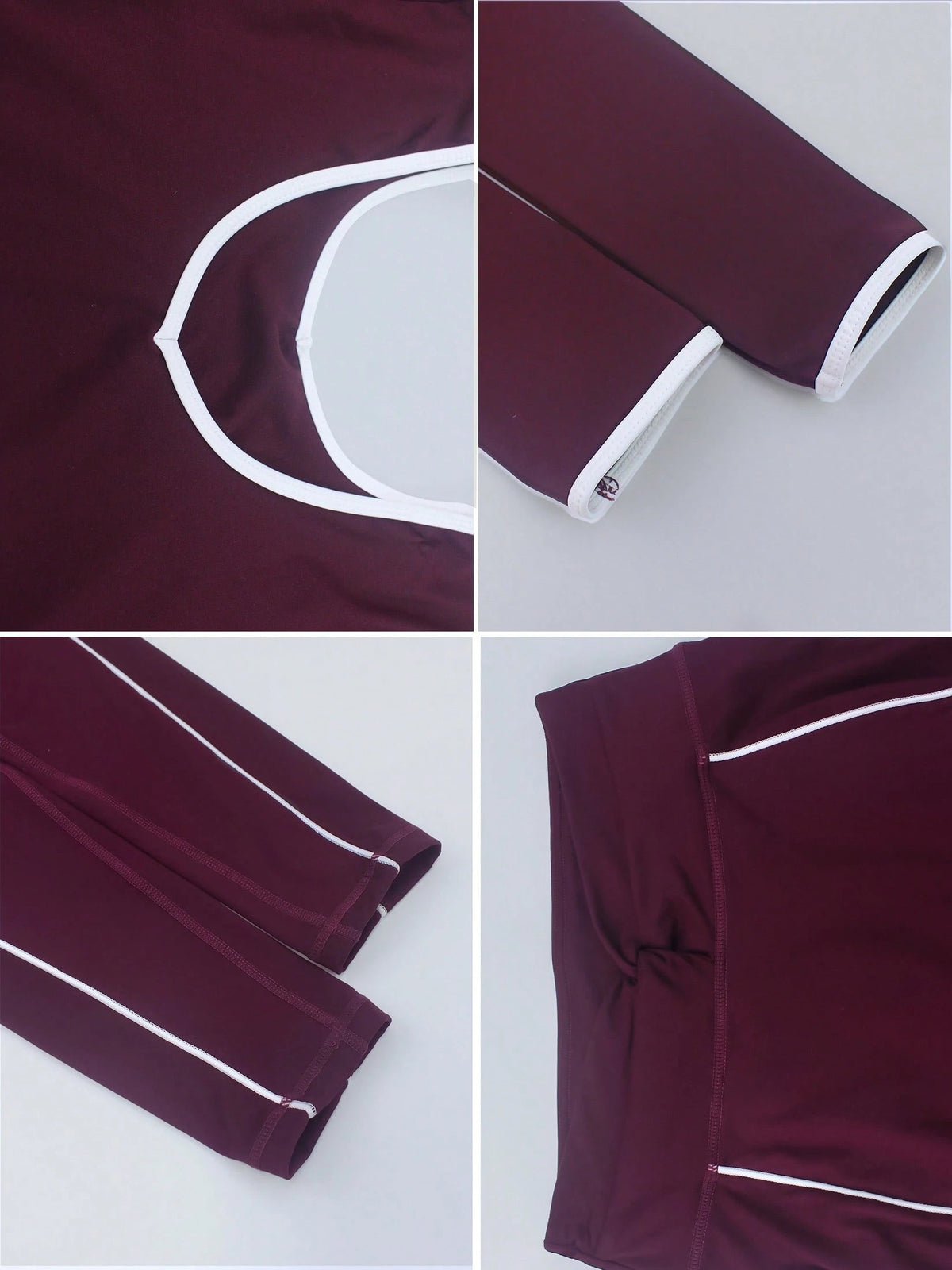 Contrast Trim Sports Set