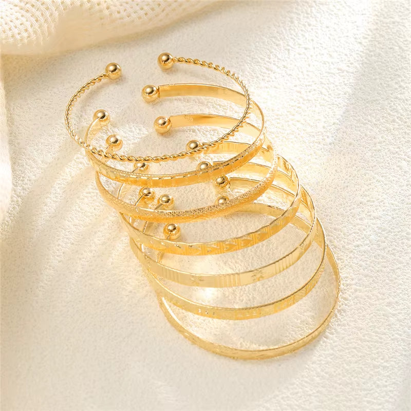 7-piece Bangle Bracelet Set