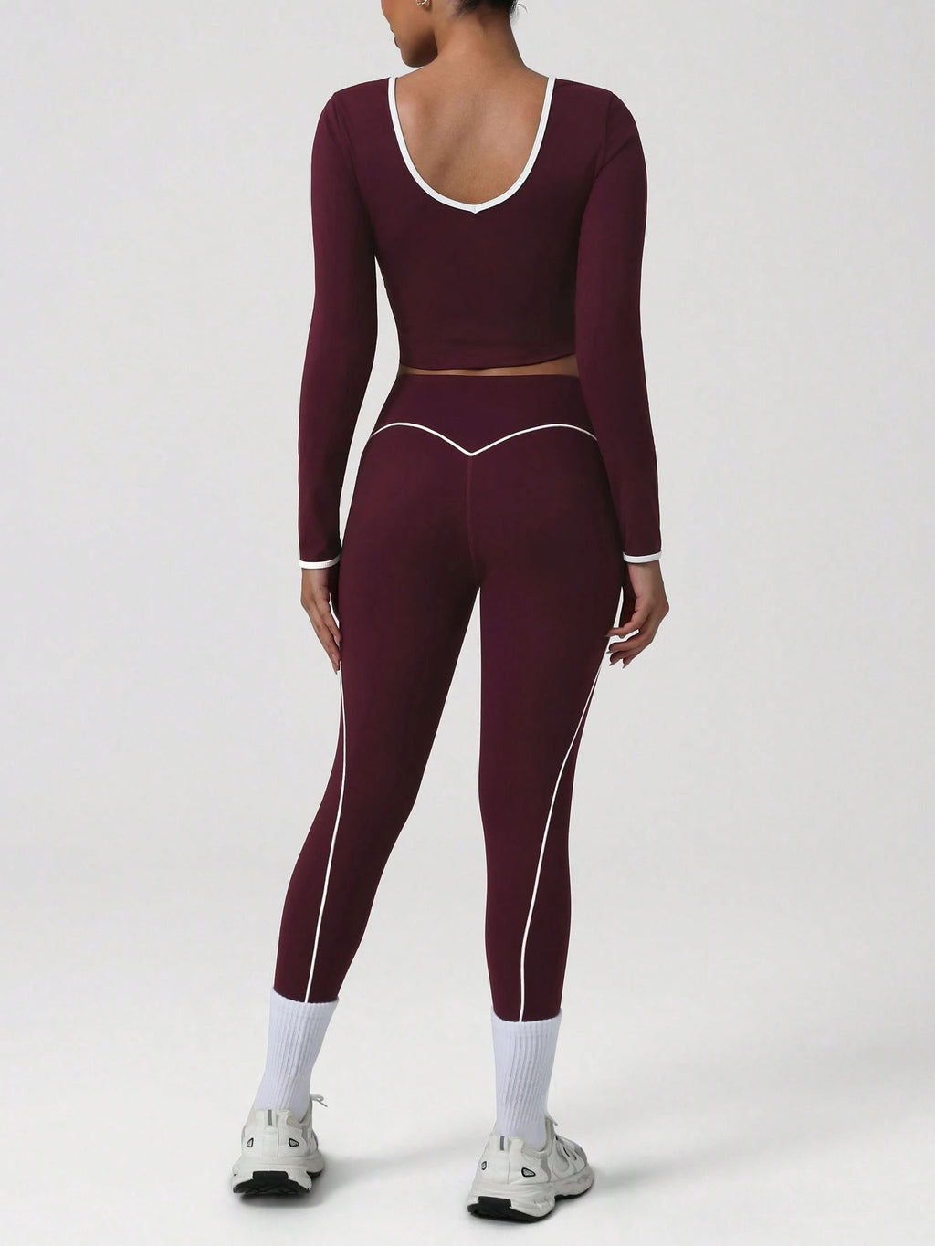 Contrast Trim Sports Set