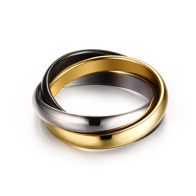 Trinity Interlocked Ring