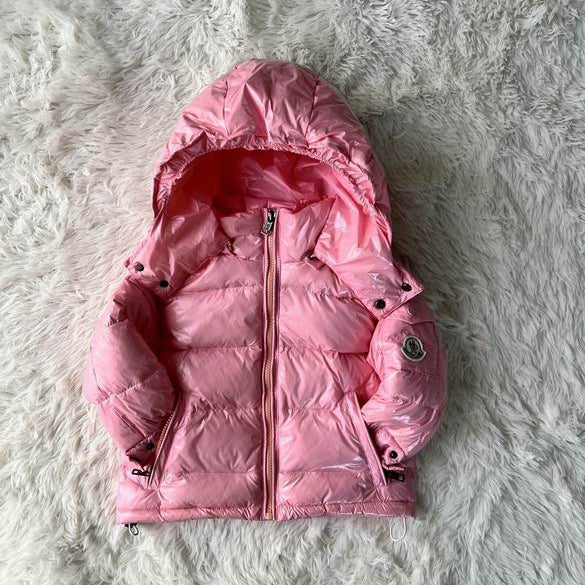 Chaqueta acolchada brillante para niños